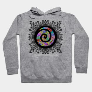 Sacred Spiral Mandala Hoodie